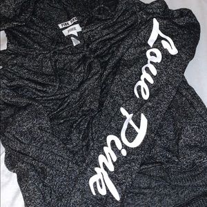 Pink/vs hoodie